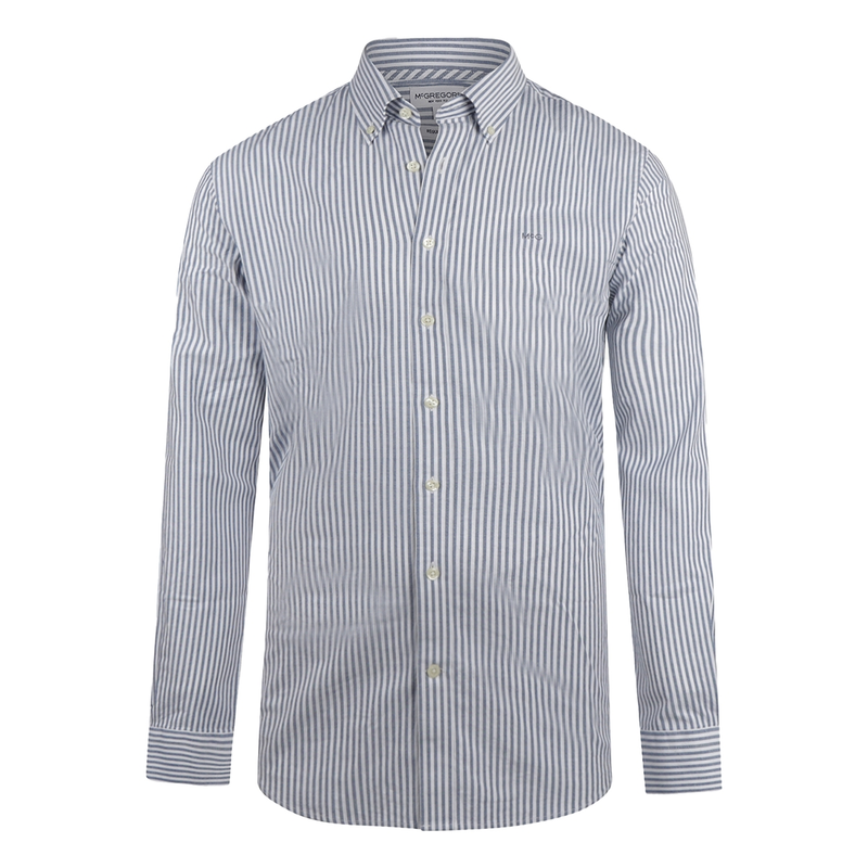 Heren Overhemd MM251.6001.03.2100 Mc Gregor NAVY