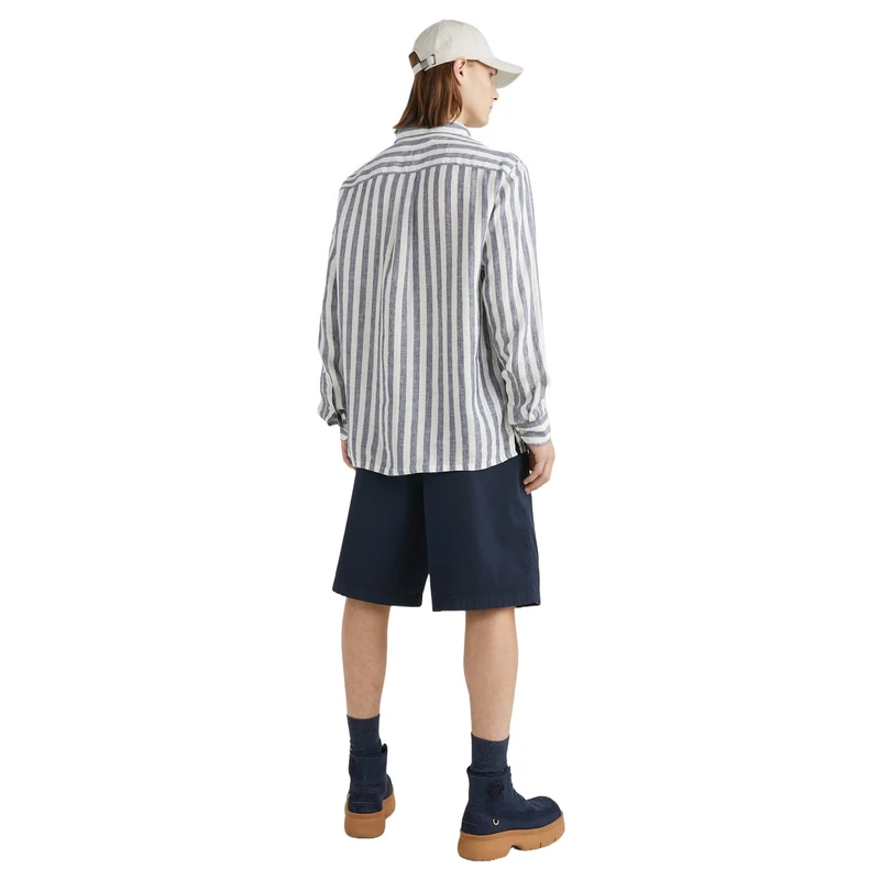 Heren Overhemd MW0MW30705 Tommy Hilfiger BLEU