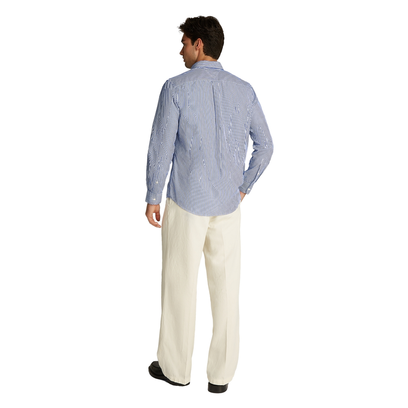 Heren Overhemd MW0MW375490A5 Tommy Hilfiger BLEU