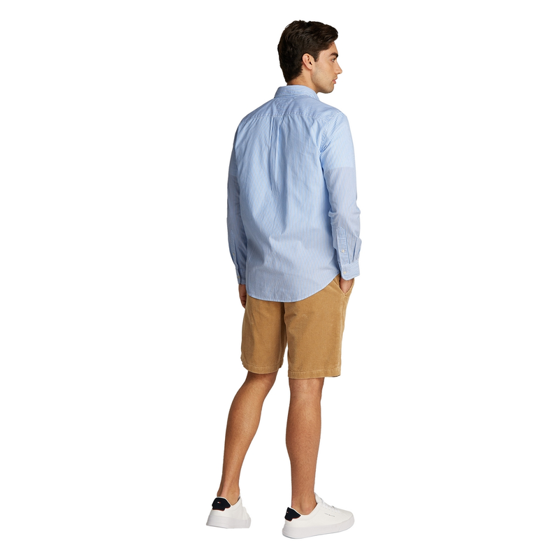 Heren Overhemd MW0MW375490A7 Tommy Hilfiger BLEU