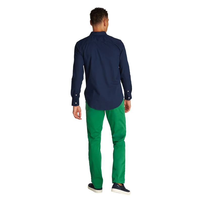 Heren Overhemd MW0MW38556DCC Tommy Hilfiger NAVY