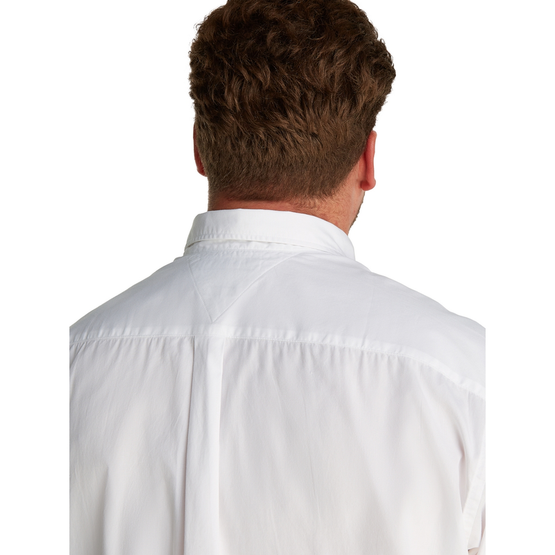 Heren Overhemd mw0mw39900 Tommy Hilfiger Big & Tall Wit