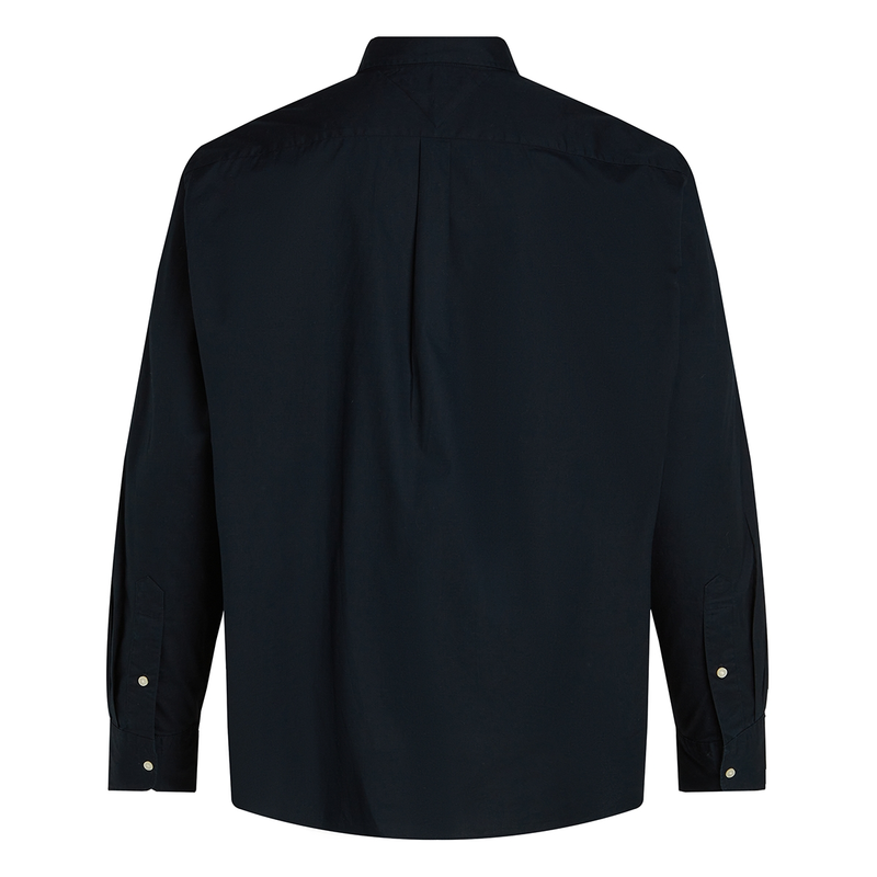Heren Overhemd mw0mw39900 Tommy Hilfiger Big & Tall NAVY