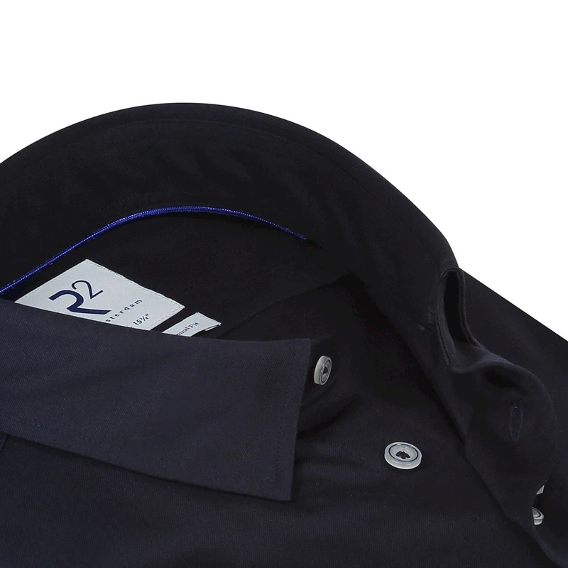 Heren Overhemd NOS.KNIT.003/010 R2 NAVY