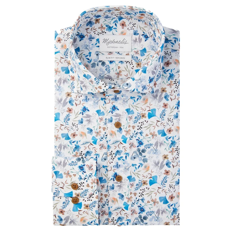 Heren Overhemd PMUH10002A Michaelis DIVERSE KLEUREN