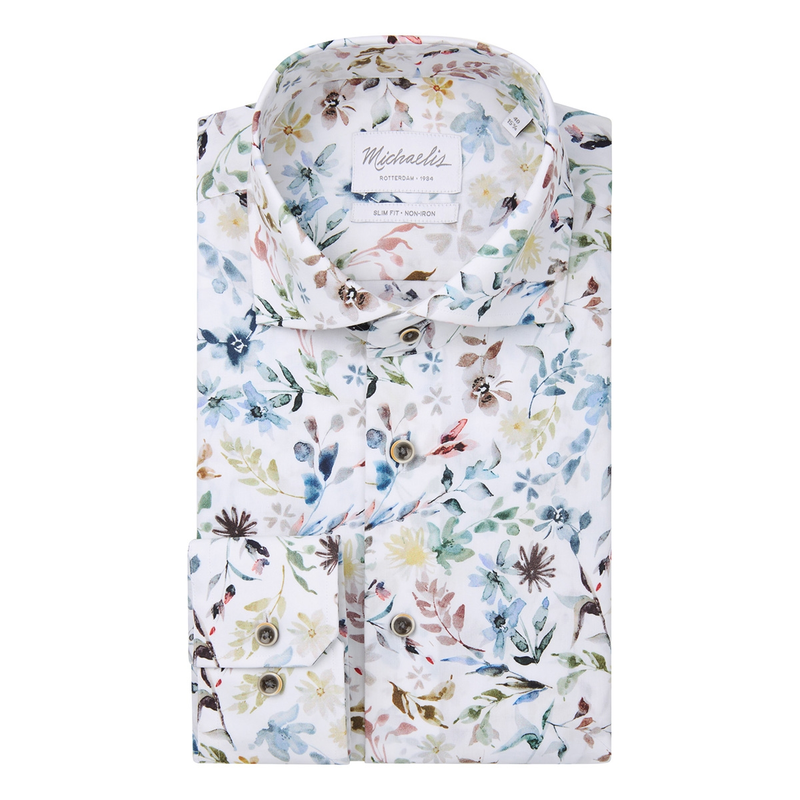 Heren Overhemd PMWH10002A Michaelis DIVERSE KLEUREN