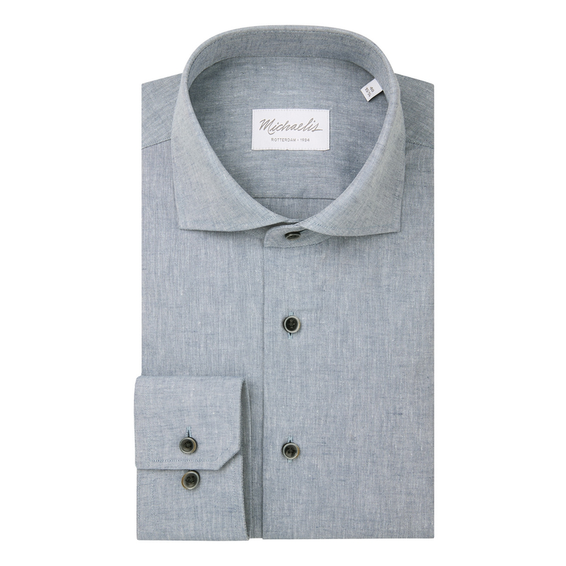 Heren Overhemd PMWH10019A Michaelis BLEU