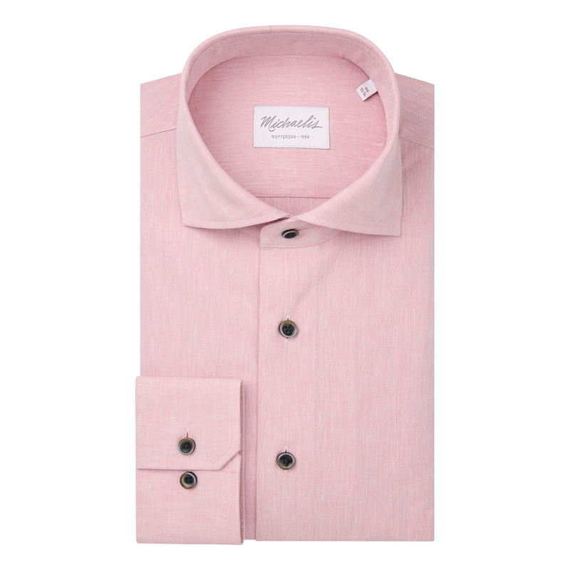 Heren Overhemd PMWH10019D Michaelis ROZE