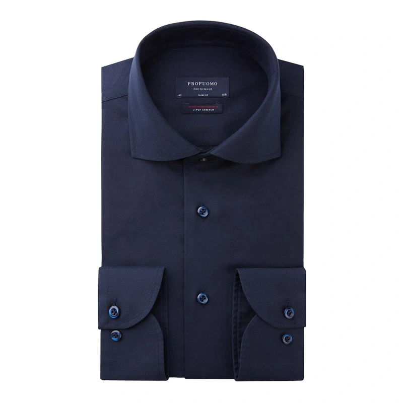 Heren Overhemd PP0H0A0060 Profuomo NAVY