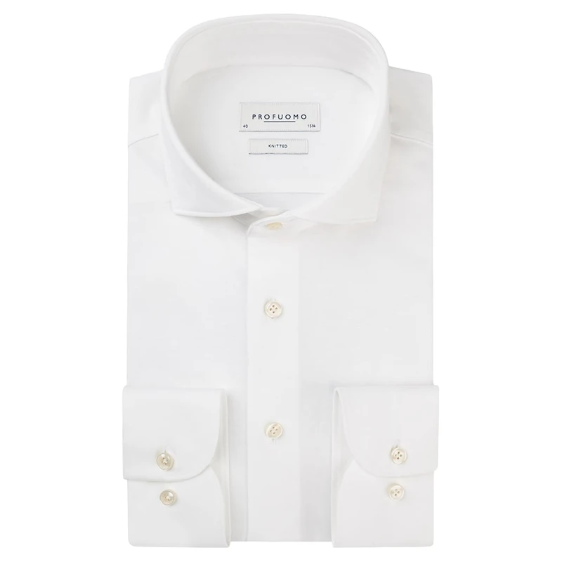 Heren Overhemd PP0H0A0063 Profuomo Wit