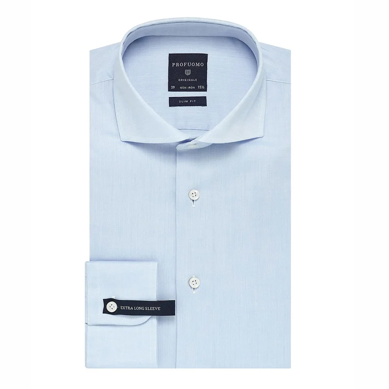 Heren Overhemd PP0H0A024 ML7 Profuomo BLEU