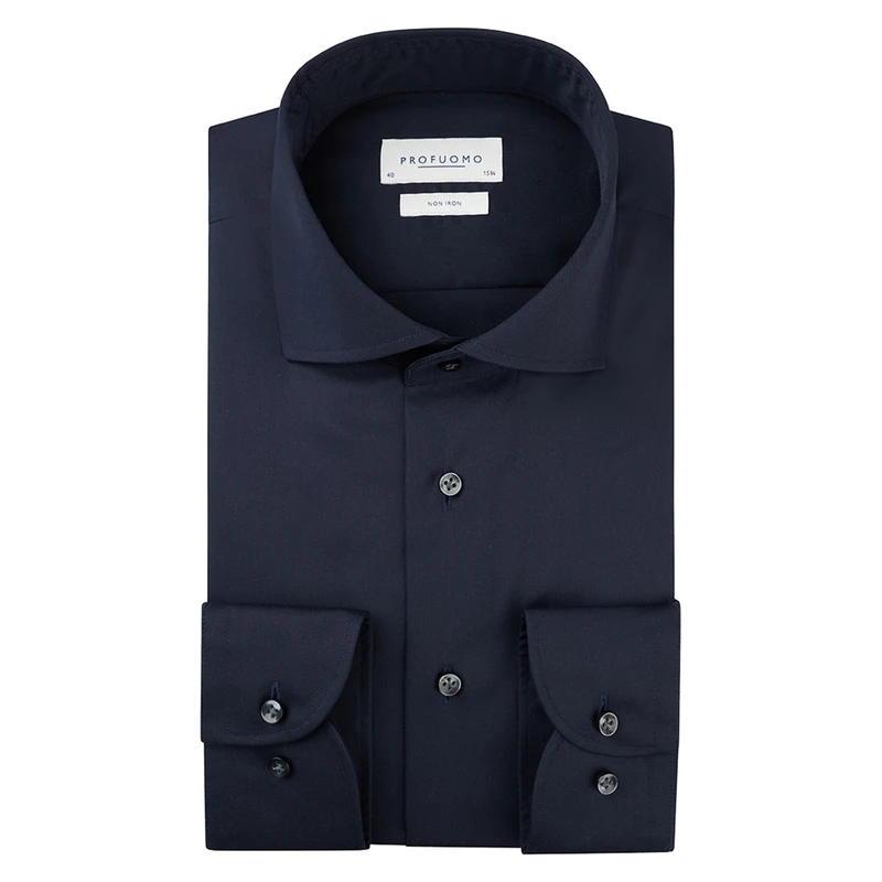 Heren Overhemd PP0H0A036 Profuomo NAVY