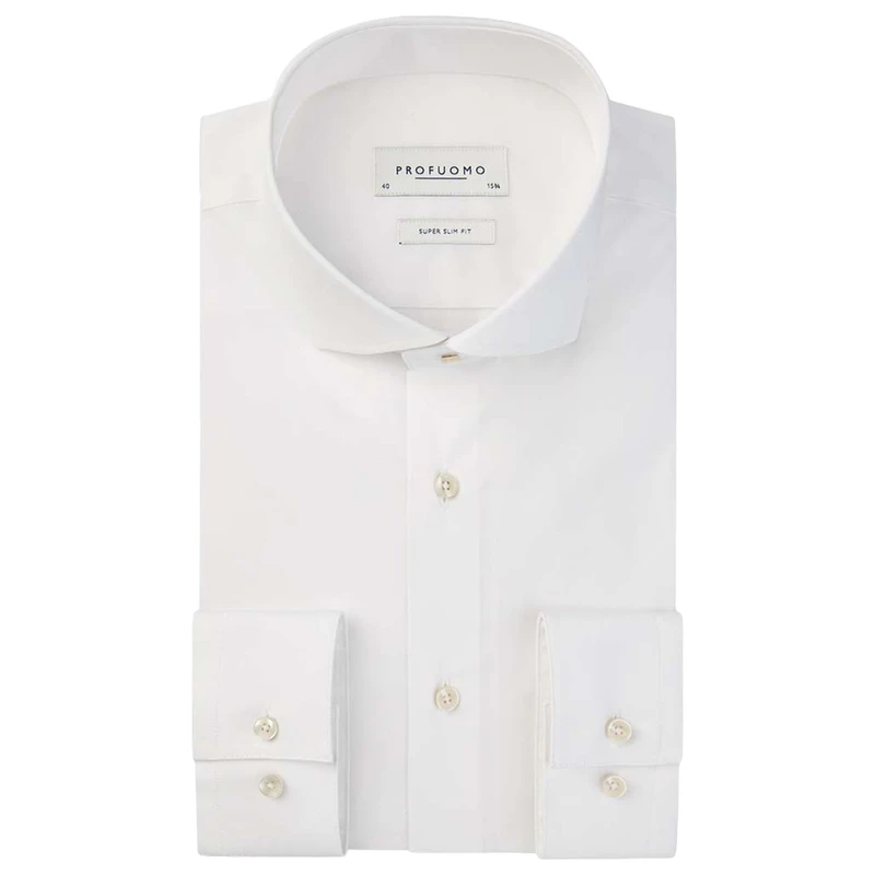 Heren Overhemd PP0H0A101 Profuomo Wit