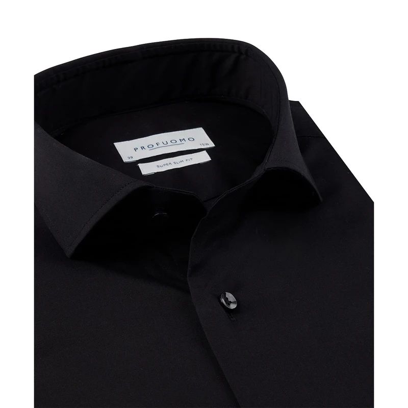 Heren Overhemd PP0H0A104 Profuomo ZWART