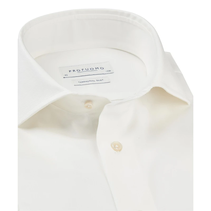 Heren Overhemd PP0H0C002 Profuomo ECRU