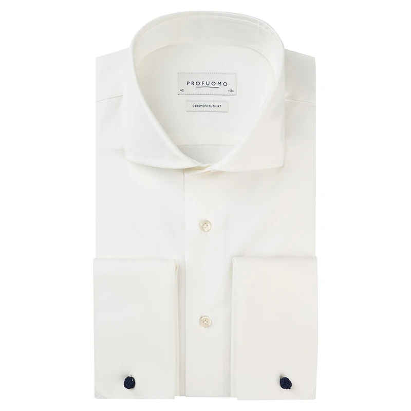 Heren Overhemd PP0H0C002 Profuomo ECRU