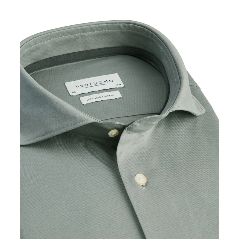 Heren Overhemd PP2H00008A Profuomo GROEN