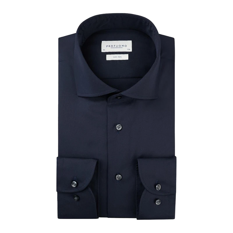Heren Overhemd PP2H00010C Profuomo NAVY