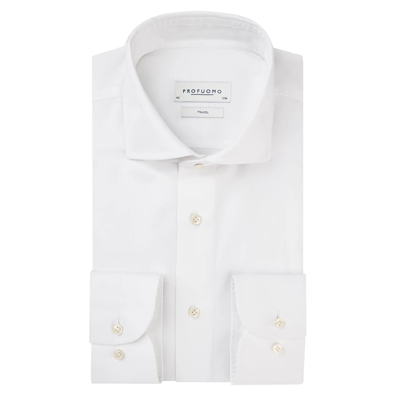 Heren Overhemd PP2HC0039 Profuomo Wit