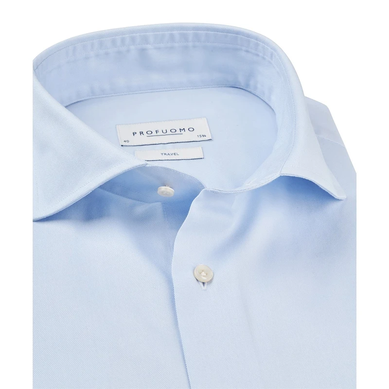 Heren Overhemd PP2HC0040 Profuomo BLEU