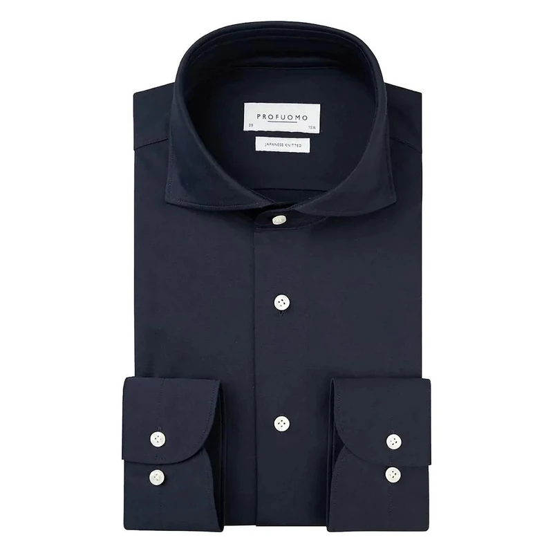 Heren Overhemd PP2HC10010 Profuomo NAVY