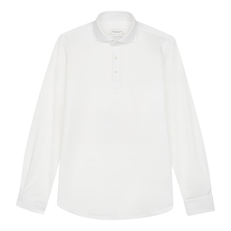 Heren Overhemd PPUH30054A Profuomo Wit