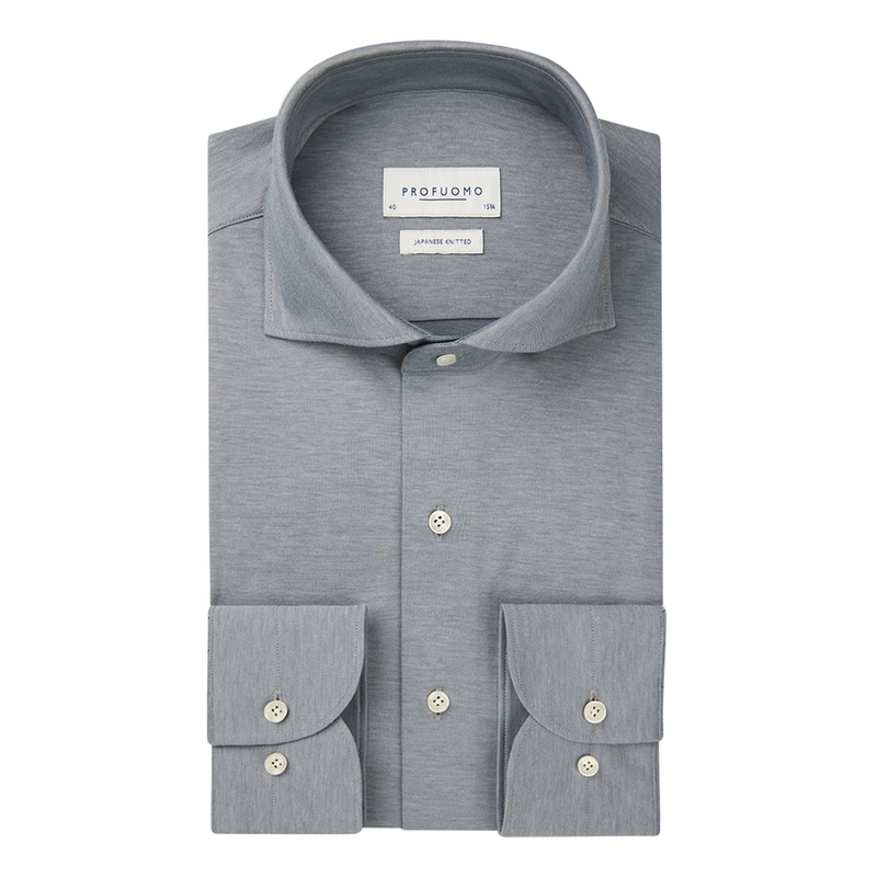 Heren Overhemd PPWH10002E Profuomo BLEU