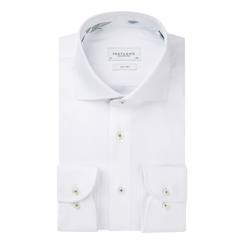 Heren Overhemd PPWH10014A Profuomo Wit