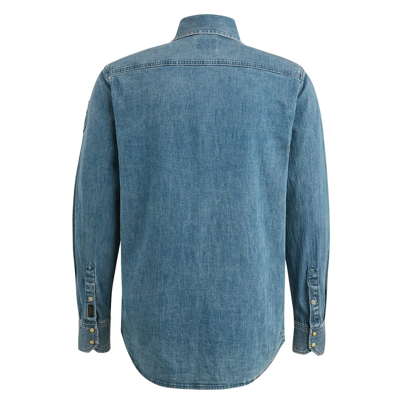 Heren Overhemd PSD2502205 PME Legend GREY DENIM