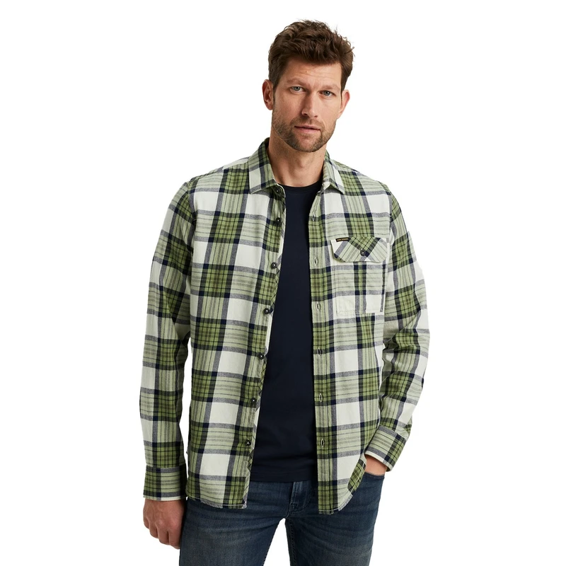 Heren Overhemd PSI2402202 PME Legend OLIJF