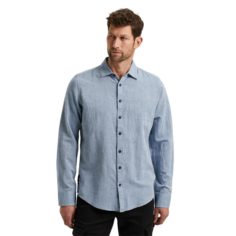 Heren Overhemd PSI2403220 PME Legend BLEU