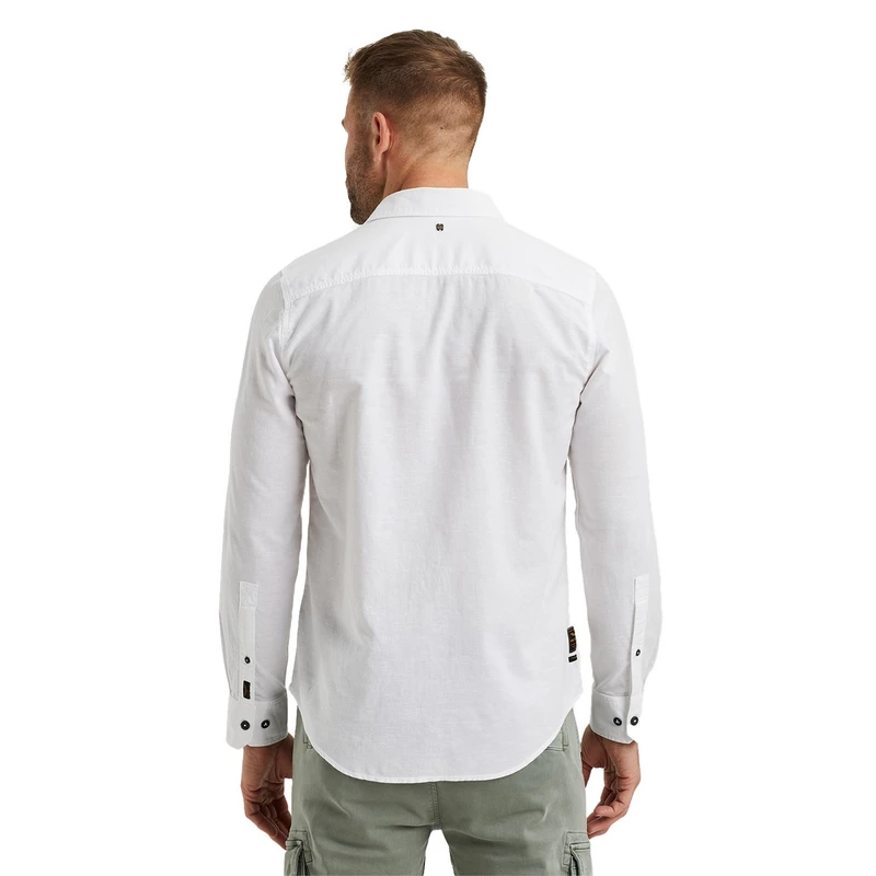 Heren Overhemd PSI2403220 PME Legend WIT DESSIN