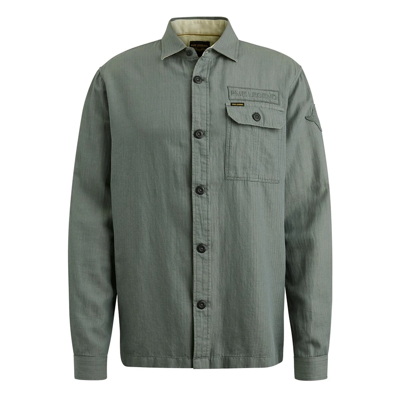 Heren Overhemd PSI2403224 PME Legend GROEN