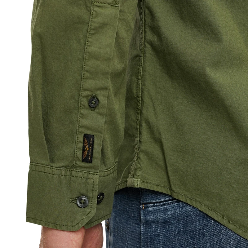 Heren Overhemd PSI2502204 PME Legend GROEN