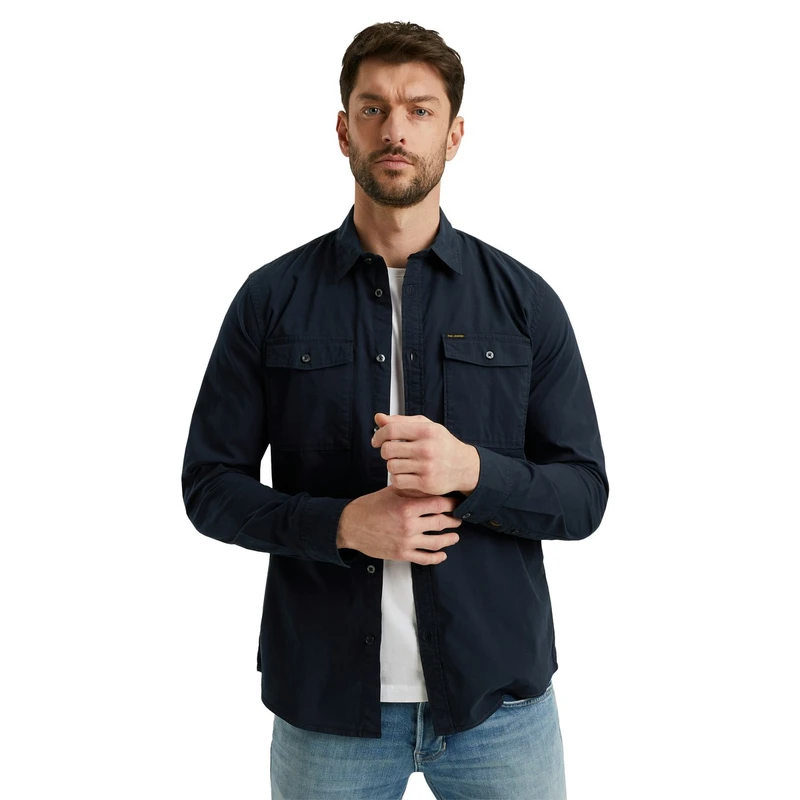 Heren Overhemd PSI2502204 PME Legend NAVY