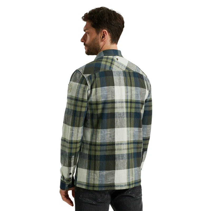Heren Overhemd PSI2502210 PME Legend GROEN