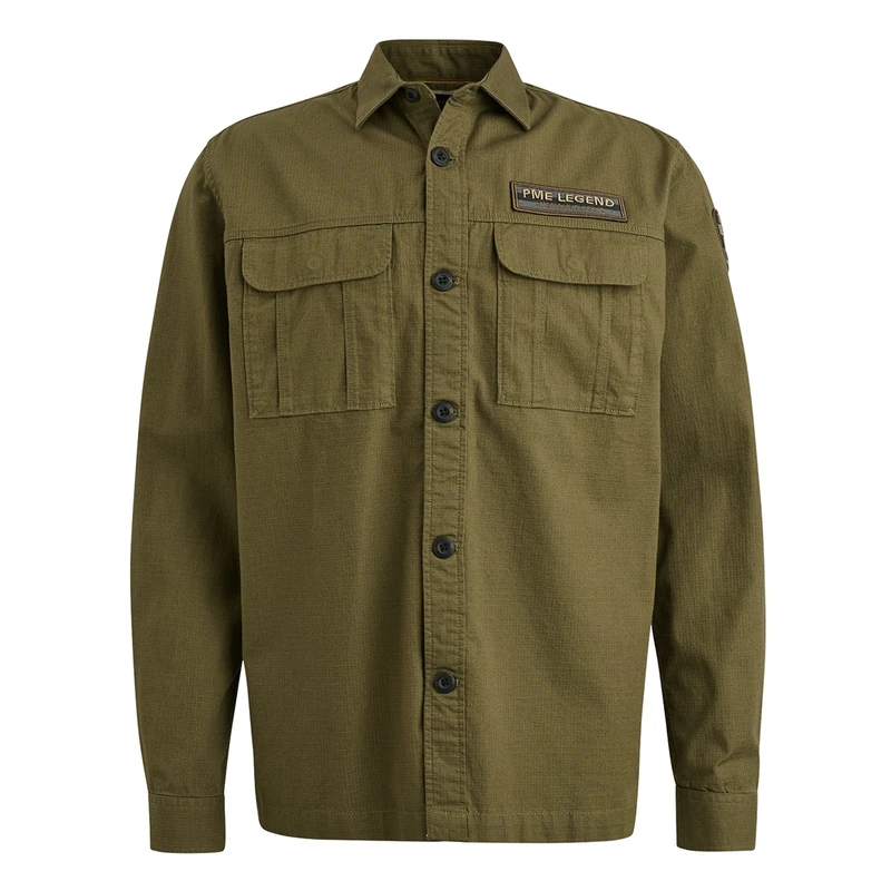 Heren Overhemd PSI2502215 PME Legend GROEN