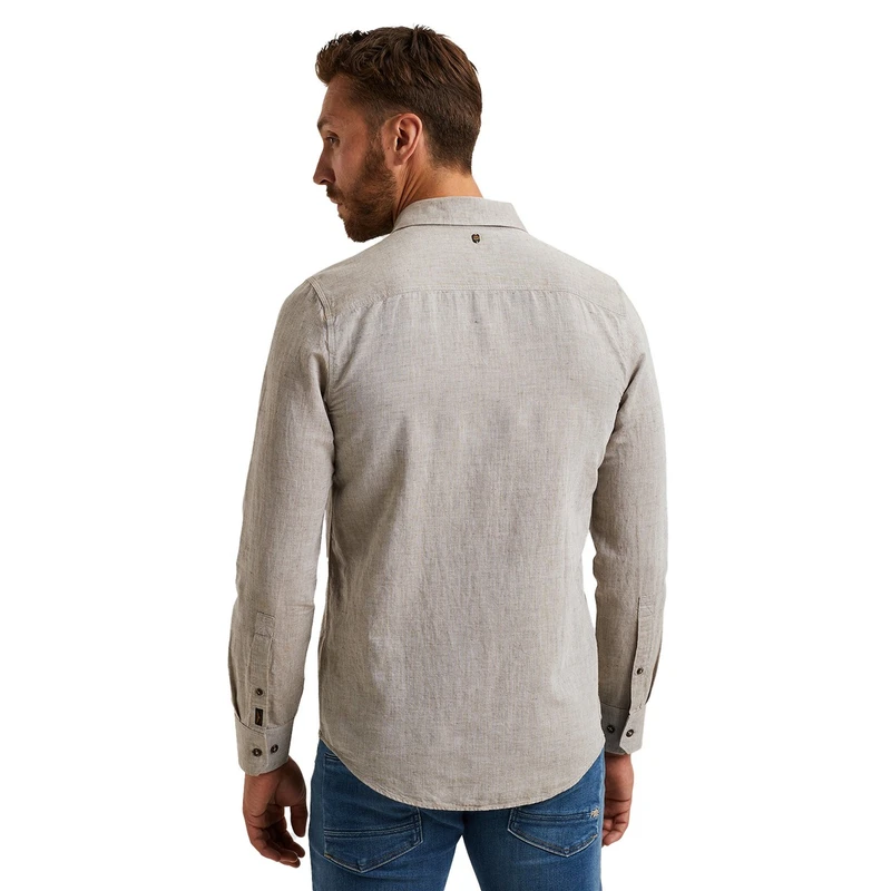 Heren Overhemd PSI2503224 PME Legend BRUIN MELE