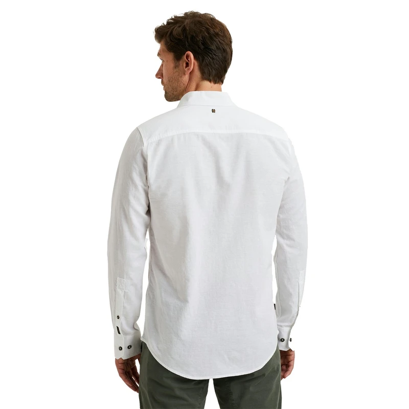 Heren Overhemd PSI2503224 PME Legend WIT DESSIN
