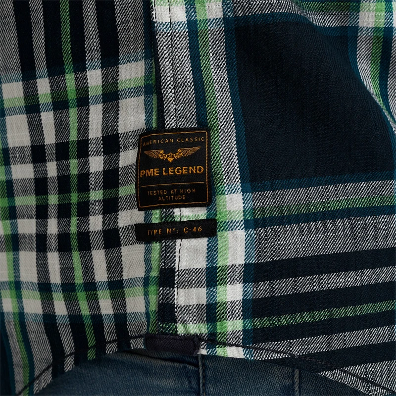 Heren Overhemd PSIS2304205 PME Legend NAVY