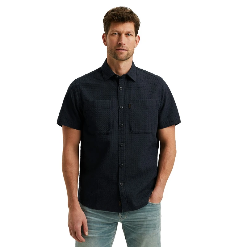 Heren Overhemd PSIS2503236 PME Legend NAVY