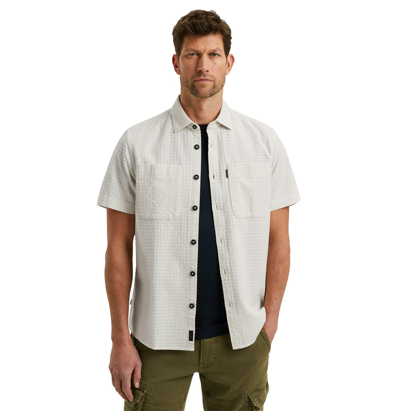 Heren Overhemd PSIS2503236 PME Legend OFF-WHITE