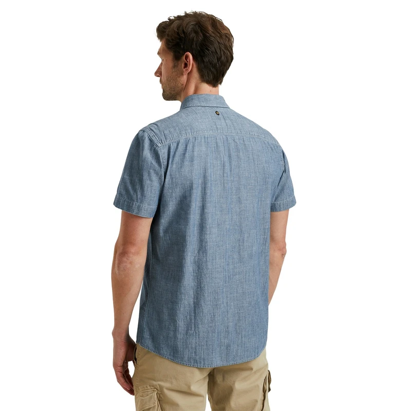 Heren Overhemd PSIS2503237 PME Legend BLAUW DESSIN