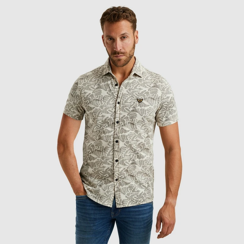 Heren Overhemd PSIS2503238 PME Legend ECRU
