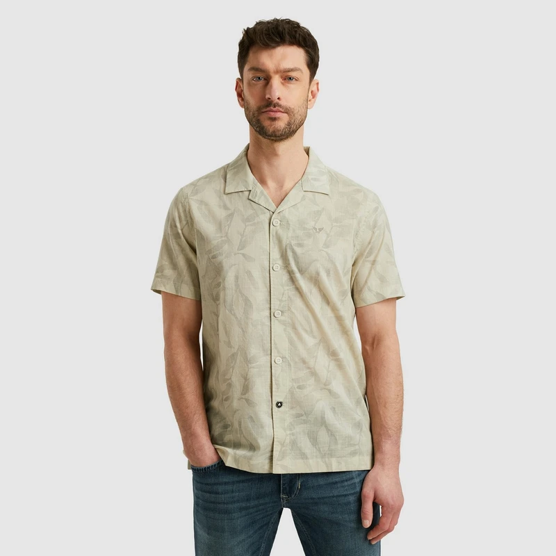 Heren Overhemd PSIS2504202 PME Legend OFF-WHITE