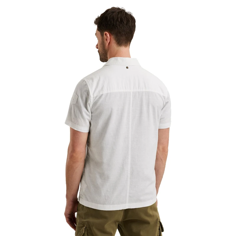 Heren Overhemd PSIS2505230 PME Legend WIT DESSIN