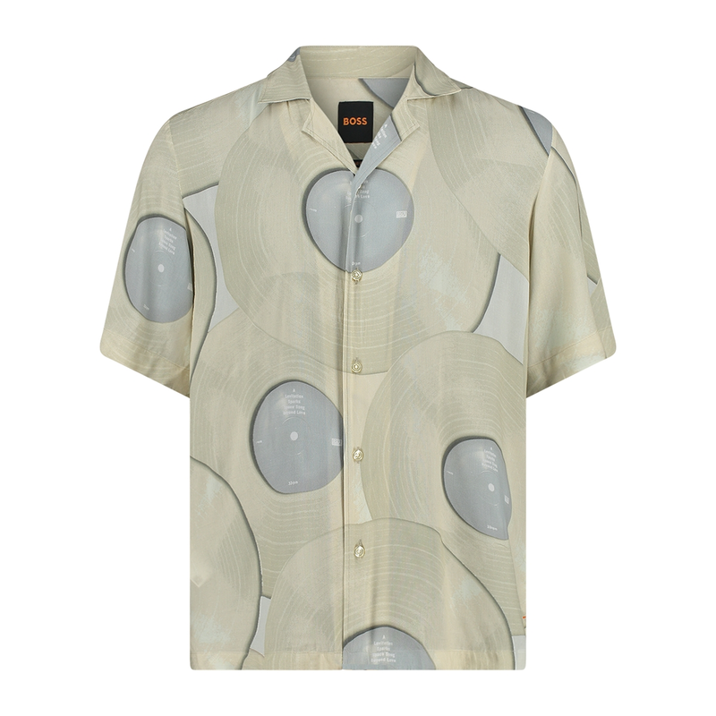 Heren Overhemd Rayer 10257411 02 BOSS BEIGE