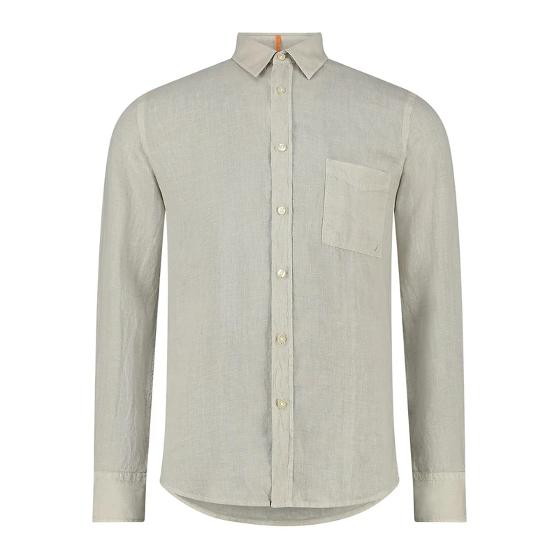 Heren Overhemd Relegant_6 10247386 01 BOSS BEIGE