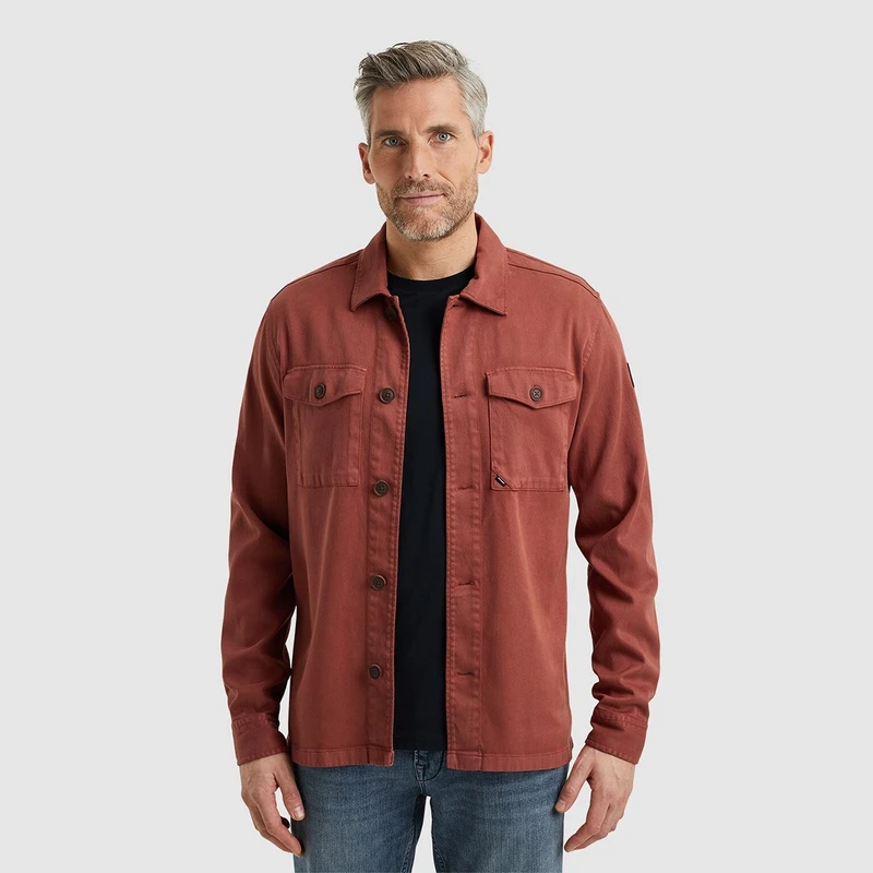 Heren Overhemd VSI2402209 Vanguard MIDDEN BRUIN