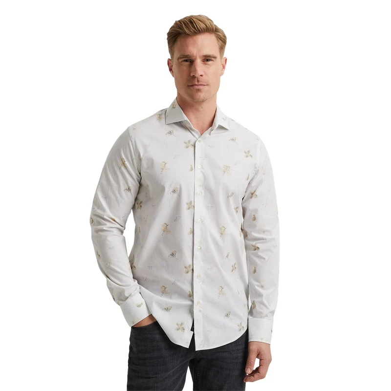 Heren Overhemd VSI2403222 Vanguard Wit
